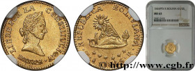 BOLIVIA - REPUBLIC
Type : 1/2 scudo 
Date : 1845 
Mint name / Town : Potosi 
Quantity minted : - 
Metal : gold 
Millesimal fineness : 875  ‰
Diameter ...