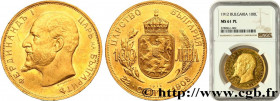 BULGARIA - FERDINAND I
Type : 100 Leva Proof 
Date : 1912 
Mint name / Town : Kormoczbanya (Kremnitz) 
Quantity minted : 1000 
Metal : gold 
Millesima...