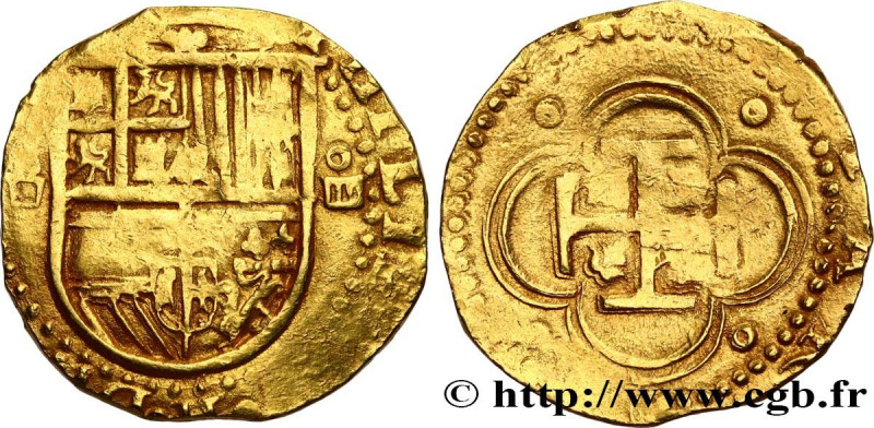 SPAIN - KINGDOM OF SPAIN - PHILIP II
Type : 4 Escudos 
Date : n.d. 
Mint name / ...
