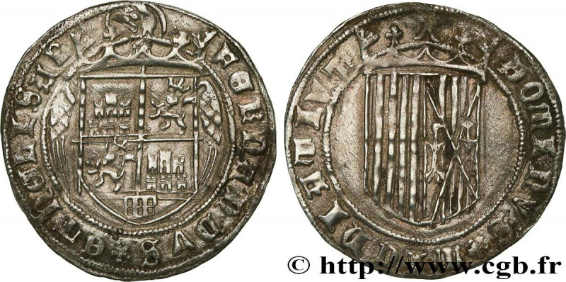 SPAIN - ISABELLA AND FERDINAND
Type : Réal 
Date : (1469-1504) 
Date : n.d. 
Min...