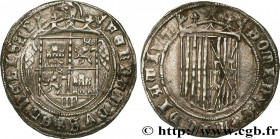 SPAIN - ISABELLA AND FERDINAND
Type : Réal 
Date : (1469-1504) 
Date : n.d. 
Mint name / Town : Ségovie 
Metal : silver 
Diameter : 27  mm
Orientation...