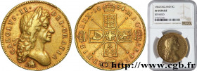 GREAT-BRITAIN - ANNE STUART - CHARLES II
Type : 5 Guinées 
Date : 1684 
Mint name / Town : Londres 
Metal : gold 
Millesimal fineness : 917  ‰
Diamete...
