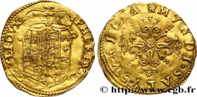 ITALY - DUCHY OF MILAN - PHILIP II OF SPAIN
Type : Scudo d’oro del sole 
Date : (1556-1558) 
Date : n.d. 
Mint name / Town : Milan 
Metal : gold 
Diam...