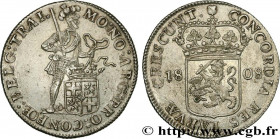 NETHERLANDS - BATAVIAN REPUBLIC
Type : Ducat d’argent ou Risksdaler 
Date : 1808 
Mint name / Town : Utrecht 
Metal : silver 
Millesimal fineness : 86...