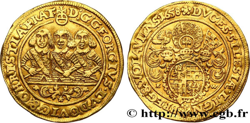 POLAND - SILESIA - GEORGE, LOUIS AND CHRISTIAN
Type : Ducat d’or 
Date : (1486-1...