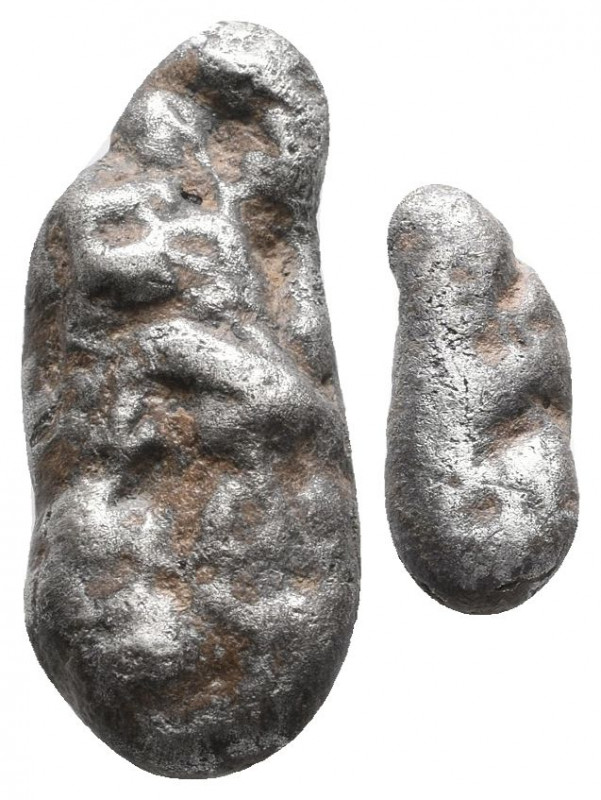 Archaic. Circa 525-475 BC. Cut AR Fragment. VF

Weight: 4.3 gr
Diameter: 20 mm