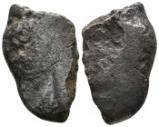 Archaic. Circa 525-475 BC. Cut AR Fragment.

Weight: 23.9 gr
Diameter: 28 mm