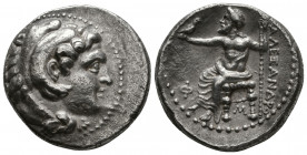 Kingdom of Macedon, Alexander III 'the Great' AR Tetradrachm.

Weight: 17.0 gr
Diameter: 26mm