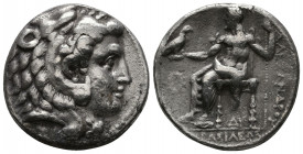 MACEDONIAN KINGDOM. Alexander III the Great (336-323 BC). AR tetradrachm. Posthumous issue of Babylon.

Weight: 16.3 gr
Diameter: 25 mm