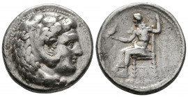 MACEDONIAN KINGDOM. Alexander III the Great (336-323 BC). AR tetradrachm. 

Weight: 17.0 gr
Diameter: 27 mm