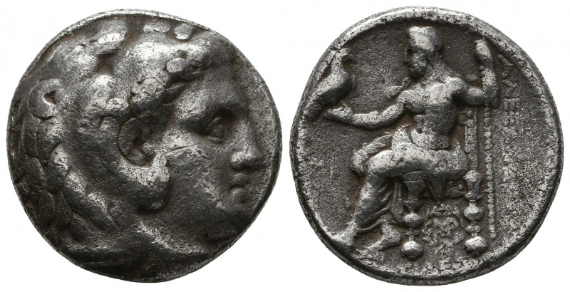 MACEDONIAN KINGDOM. Alexander III the Great (336-323 BC). AR tetradrachm. 

Weig...