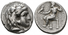 MACEDONIAN KINGDOM. Alexander III the Great (336-323 BC). AR tetradrachm. 

Weight: 16.6 gr
Diameter: 26 mm