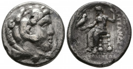MACEDONIAN KINGDOM. Alexander III the Great (336-323 BC). AR tetradrachm. 

Weight: 16.7 gr
Diameter: 26 mm
