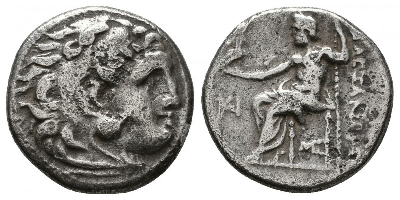 MACEDONIAN KINGDOM. Alexander III the Great (336-323 BC). AR tetradrachm. 

Weig...