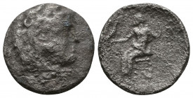 MACEDONIAN KINGDOM. Alexander III the Great (336-323 BC). AR Drachm. 

Weight: 3.1 gr
Diameter: 17 mm