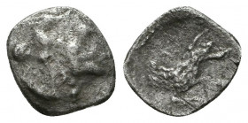 Lycaonia. Laranda circa 300 BC.

Weight: 0.6 gr
Diameter: 9 mm