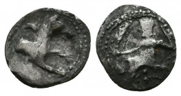 Cilicia. Laranda 324-323 BC. Obol AR.

Weight: 0.6 gr
Diameter: 9 mm