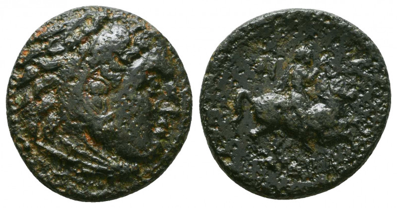 Kings of Macedon. Alexander III ‘the Great’ (336-323 BC). AE Miletos, c. 323-319...