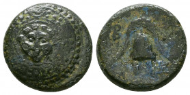 KINGS OF MACEDON. Alexander III 'the Great' (336-323 BC). Ae.

Weight: 4.1 gr
Diameter: 16 mm