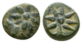PONTOS. Uncertain. Ae (130-100 BC).

Weight: 1.8 gr
Diameter: 10 mm