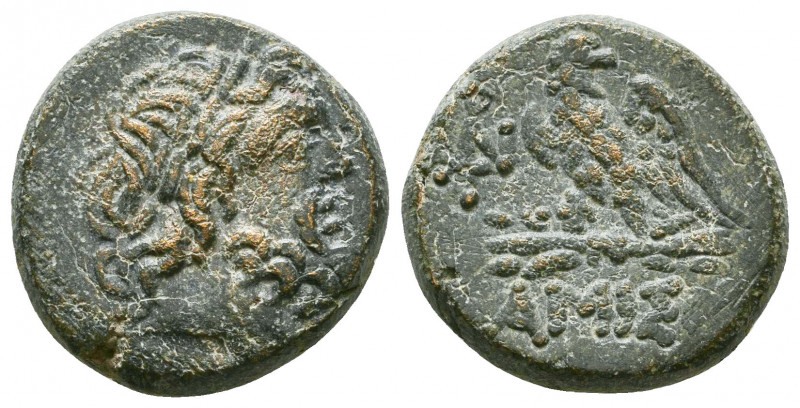 AMISOS. Pontos. 2nd-1st Century B.C.

Weight: 8.4 gr
Diameter: 19 mm