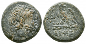 AMISOS. Pontos. 2nd-1st Century B.C.

Weight: 8.4 gr
Diameter: 19 mm