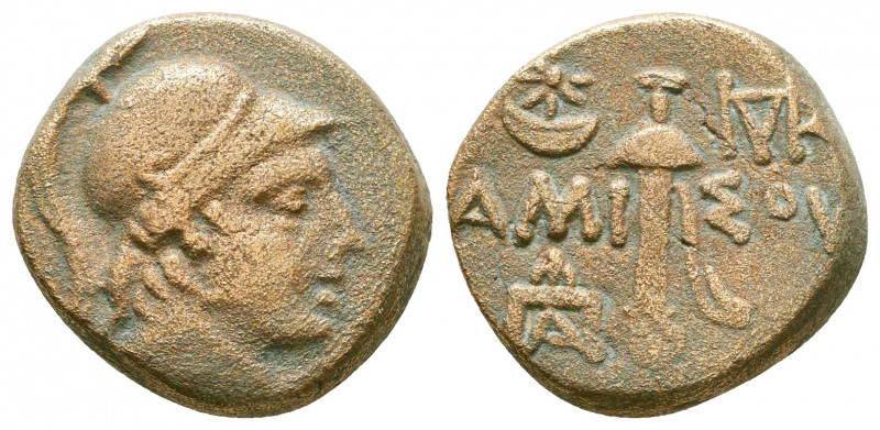 AMISOS. Pontos. 2nd-1st Century B.C.

Weight: 7.6 gr
Diameter: 18 mm
