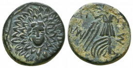 AMISOS. Pontos. 2nd-1st Century B.C.

Weight: 6.1 gr
Diameter: 19 mm