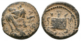 Syria, Seleucis and Pieria. Antiochia ad Orontem. Pseudo-autonomous issue under Roman rule. AE 20 trichalcon. Antioch mint, struck A.D. 65/6.

Weight:...
