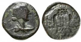 Syria, Seleucis and Pieria. Antiochia ad Orontem. Pseudo-autonomous issue. 1st century A.D. Æ.

Weight: 1.7 gr
Diameter: 12 mm