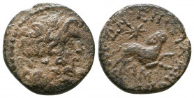 Syria, Seleukis and Pieria. Antiochia ad Orontem. Q. Caecilius Metellus Creticus Silanus. Legate, A.D. 11-17. AE.

Weight: 5.9 gr
Diameter: 19 mm