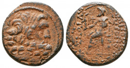 Seleucis and Pieria. Tetrachalkon. Century I BC. Antioch.

Weight: 5.7 gr
Diameter: 19 mm