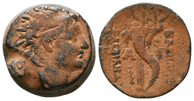 Seleukid - Alexander II Zabinas - Cornucopiae Unit. 128-122 BC. Antioch ad Oront...