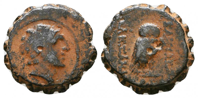 SELEUKID KINGS OF SYRIA. Alexander I Balas, 152-145 BC. AE, Antiochia on the Oro...
