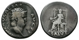 NERO. 54-68 AD. AR Denarius. Rome mint. Struck circa 66-67 AD.

Weight: 2.6 gr
Diameter: 17 mm