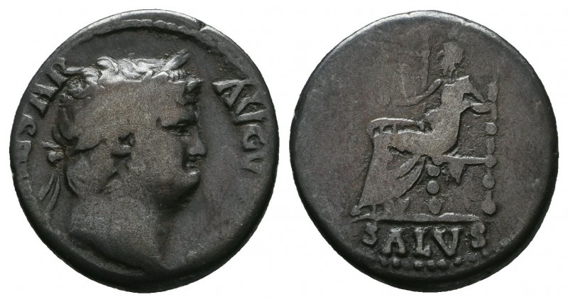 NERO. 54-68 AD. AR Denarius. Rome mint. Struck circa 66-67 AD.

Weight: 3.2 gr
D...