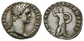 Domitian AR Denarius. Rome, 81-82.

Weight: 3.0 gr
Diameter: 18 mm