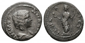 Julia Domna (wife of Septimius Severus AD 183-217), AR Denarius, Rome mint, AD 196-211.

Weight: 2.7 gr
Diameter: 18 mm