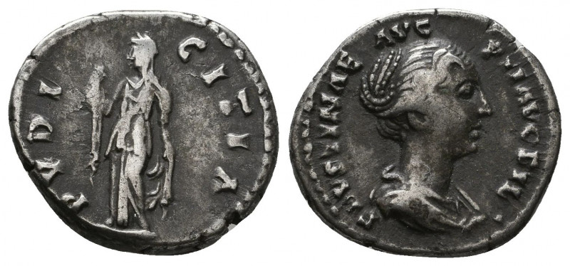 Faustina Junior. AD 147-175. AR Denarius. Rome mint.

Weight: 3.7 gr
Diameter: 1...