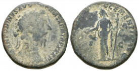 Marcus Aurelius AD 161-180. Rome
Sestertius Æ

Weight: 20.4 gr
Diameter: 29 mm