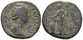 Faustina Junior (Augusta, 147-175). Æ Sestertius. Rome, c. 170-175/6. 

Weight: 23.1 gr
Diameter: 32 mm