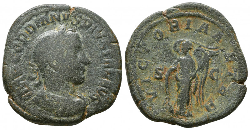 Gordian III Pius (238-244 AD). AE Sestertius, Rome, 243-244.

Weight: 23.1 gr
Di...