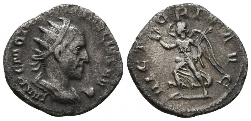 Trebonianus Gallus (251-253 AD). AR Antoninianus, Roma (Rome).

Weight: 3.5 gr
D...