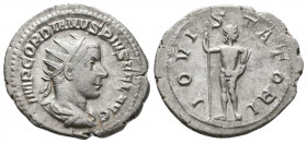 Gordian III AR Antoninianus. Rome, AD 243-244.

Weight: 3.7 gr
Diameter: 22 mm