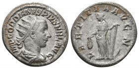 Gordian III AR Antoninianus. Rome, AD 243-244.

Weight: 4.0 gr
Diameter: 21 mm