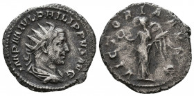 Philip I. AD 244-249. AR Antoninianus.

Weight: 3.5 gr
Diameter: 22 mm