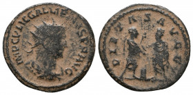 Gallienus. AD 253-268. Antoninianus.

Weight: 2.8 gr
Diameter: 20 mm