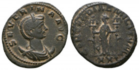 Severina (270-275 AD). AE Antoninianus, Antioch, 275.

Weight: 3.2 gr
Diameter: 23 mm