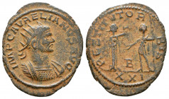 Aurelianus (270-275 AD). AE Antoninianus.

Weight: 3.0 gr
Diameter: 25 mm