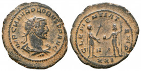 Probus (276-282 AD). AE Antoninianus.

Weight: 3.6 gr
Diameter: 23 mm